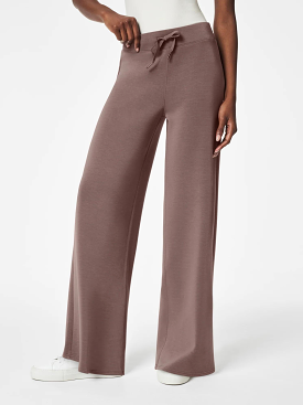 Air Essentials Wide Leg Pant Smoke