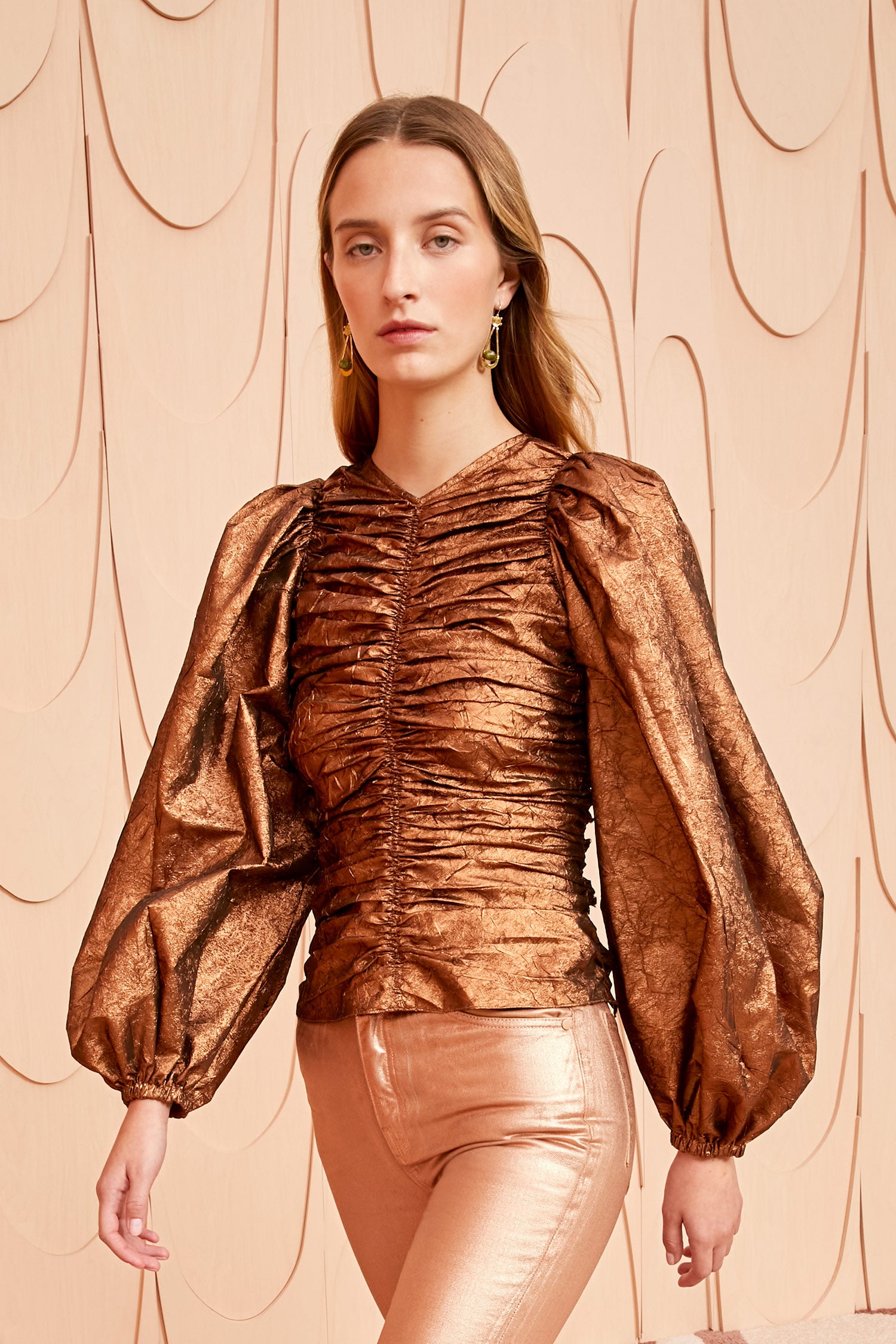 Alecia Blouse - Copper