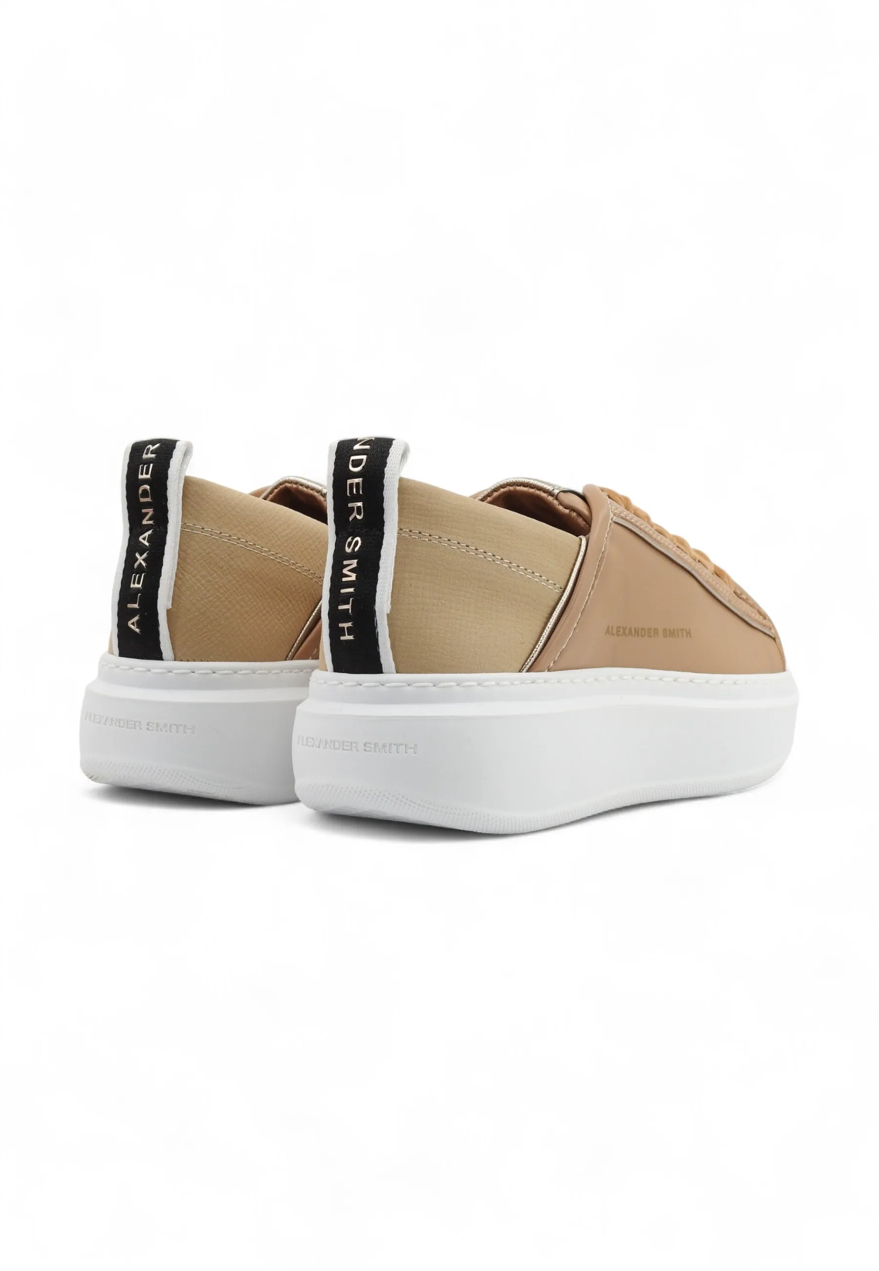 ALEXANDER SMITH Wembley Sneaker Donna Camel Beige WYW0003