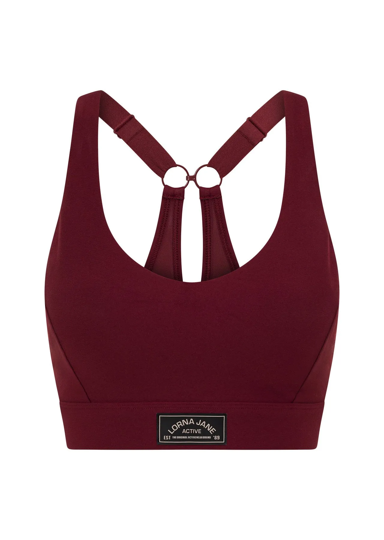 All In Excel Sports Bra | Red | Sale | Lorna Jane Australia