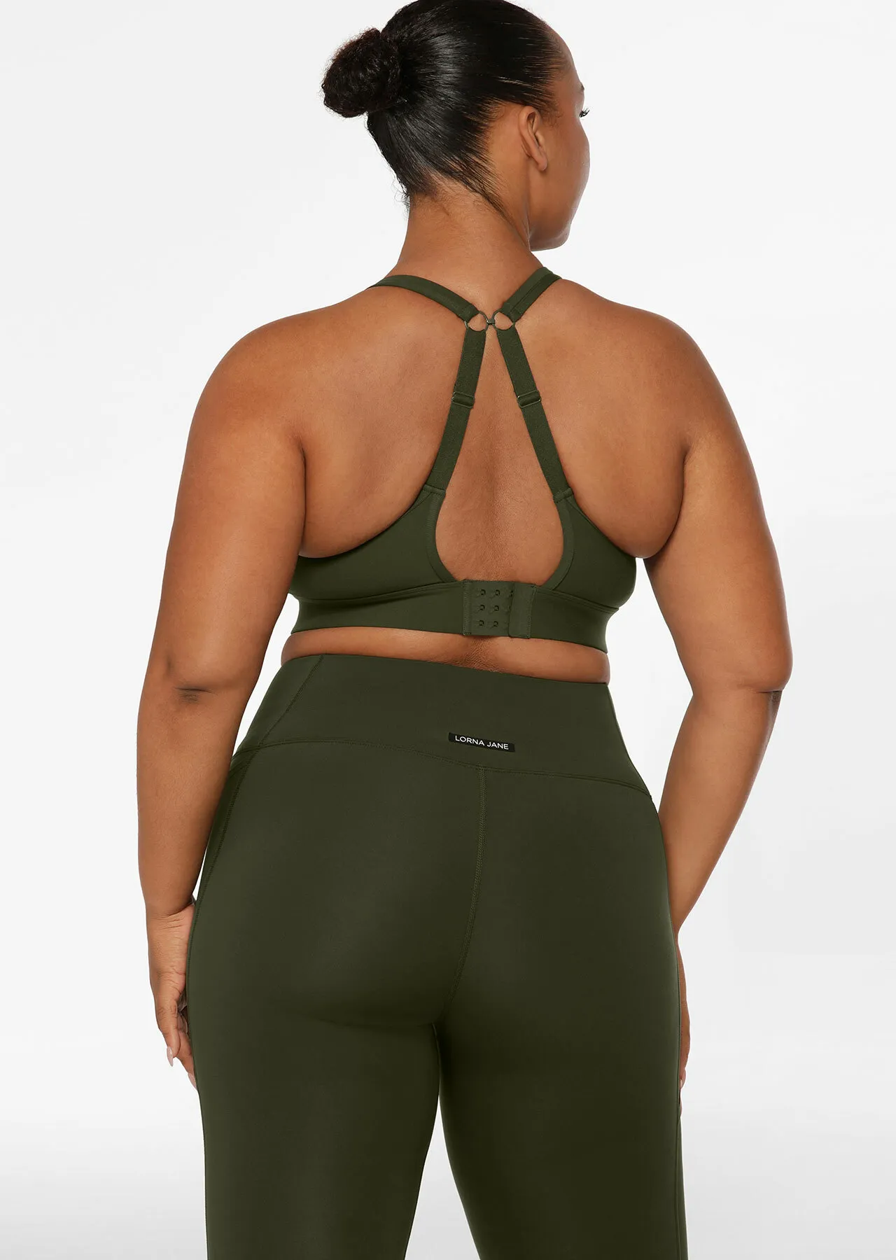 Amy Maximum Support Sports Bra | Green | Maximum Support | Lorna Jane Australia