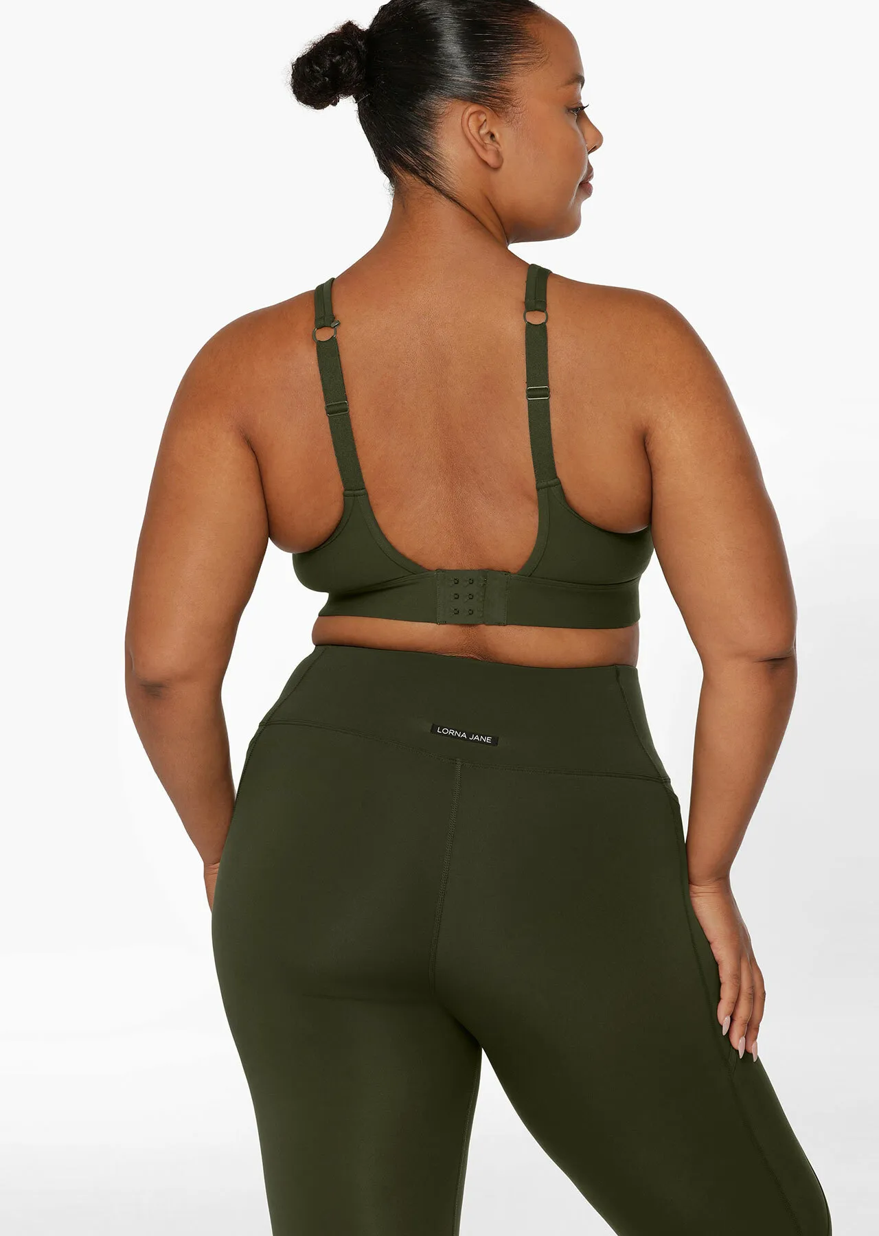 Amy Maximum Support Sports Bra | Green | Maximum Support | Lorna Jane Australia