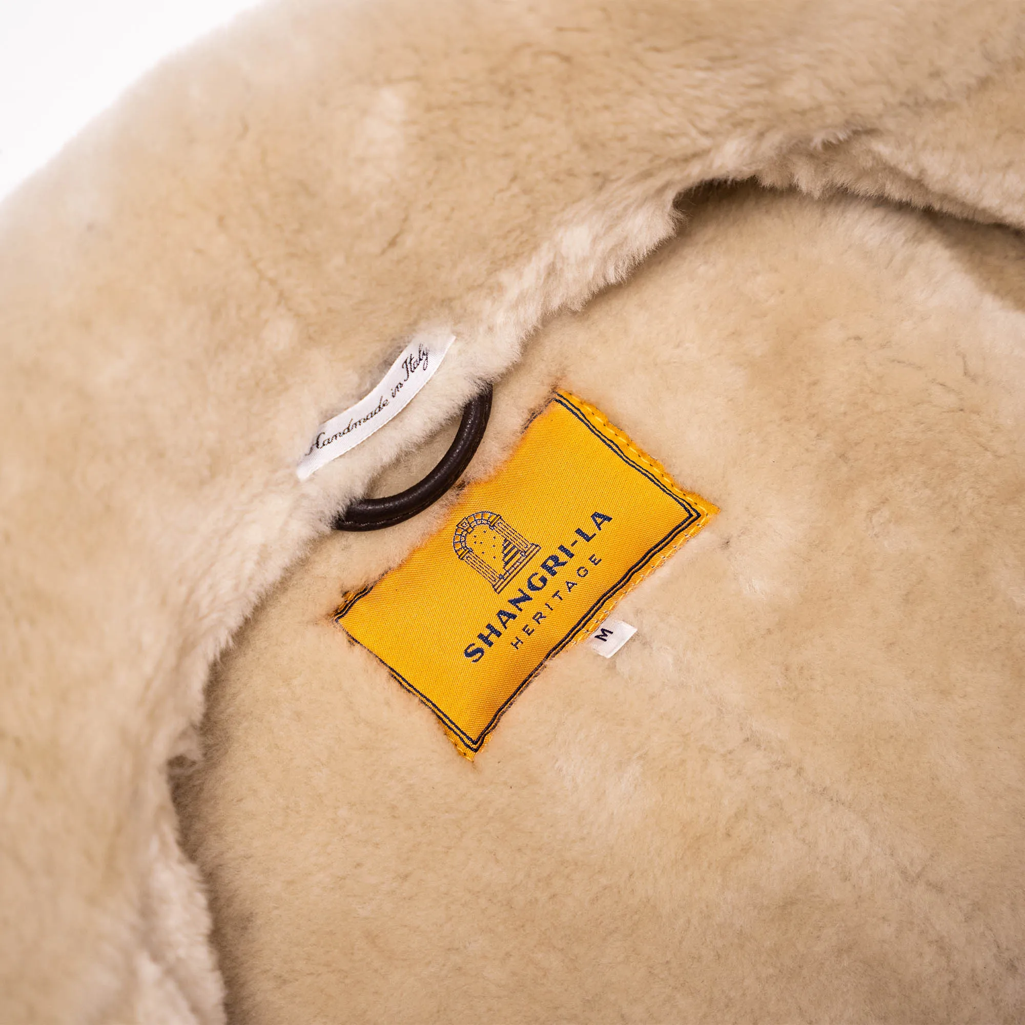 Aviatore B-3 Testa di Moro Shearling Jacket - Shangri-la Heritage