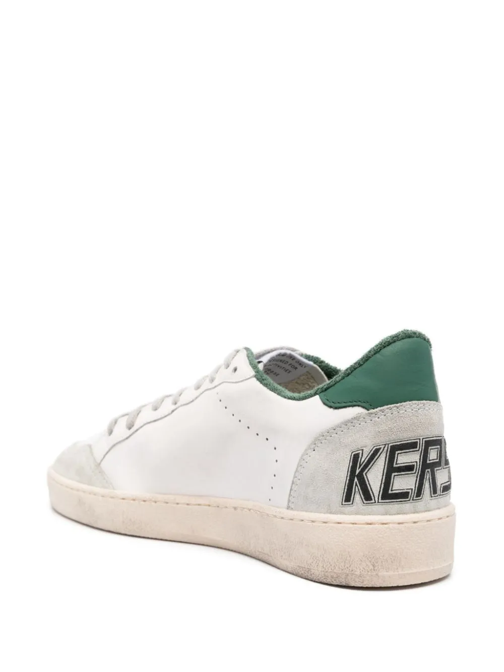 BALLSTAR WHITE/GREEN LOW SNEAKER