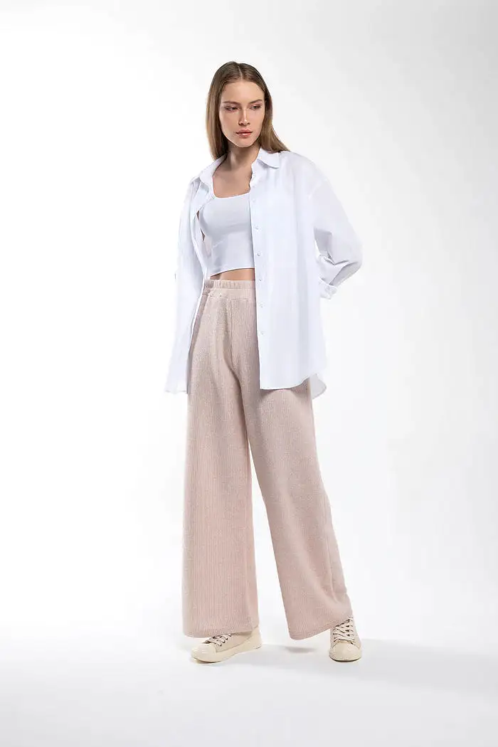 Bee And Alpaca Wide Leg Joggers