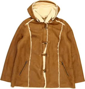 Brown Lammy Coat | ThriftTale