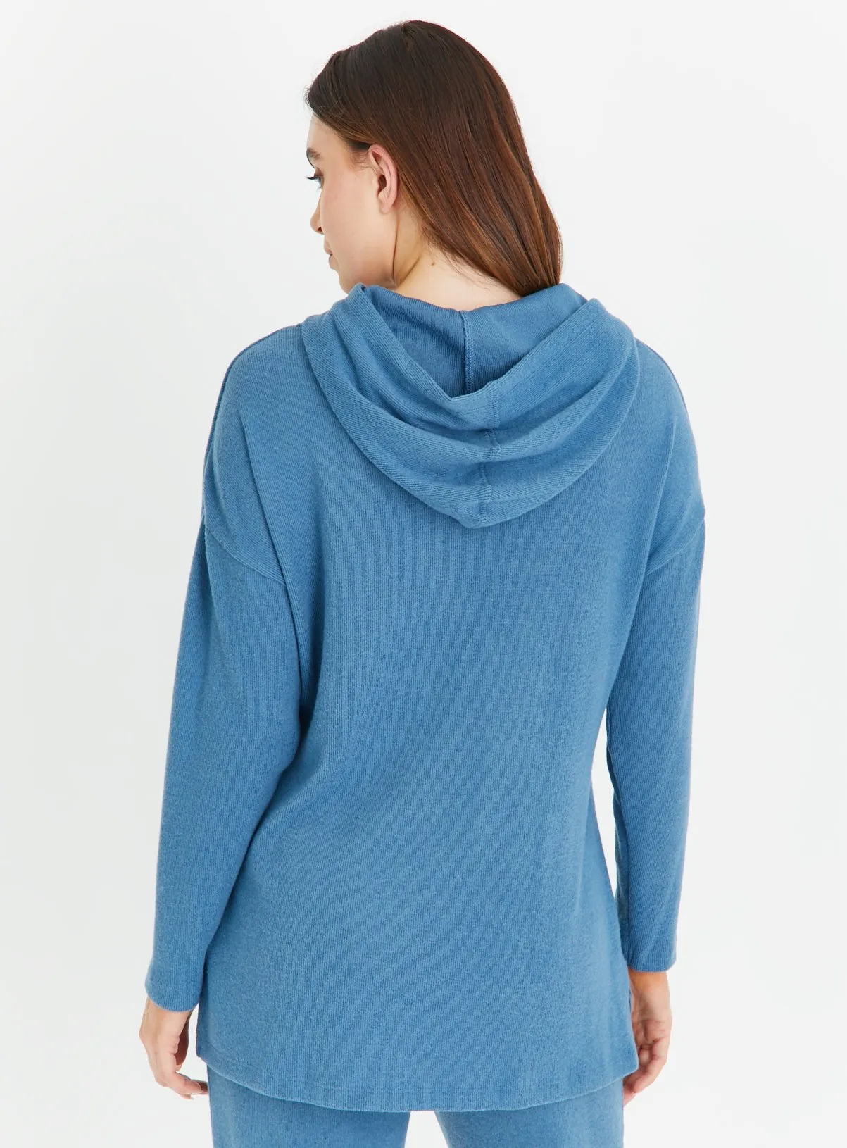 Buy Blue Soft Touch Coord Hoodie  18 | Hoodies and sweatshirts | Tu