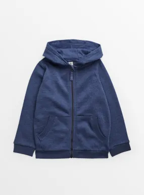 Buy Blue Zip Through Hoodie 13 years | Jumpers and hoodies | Tu