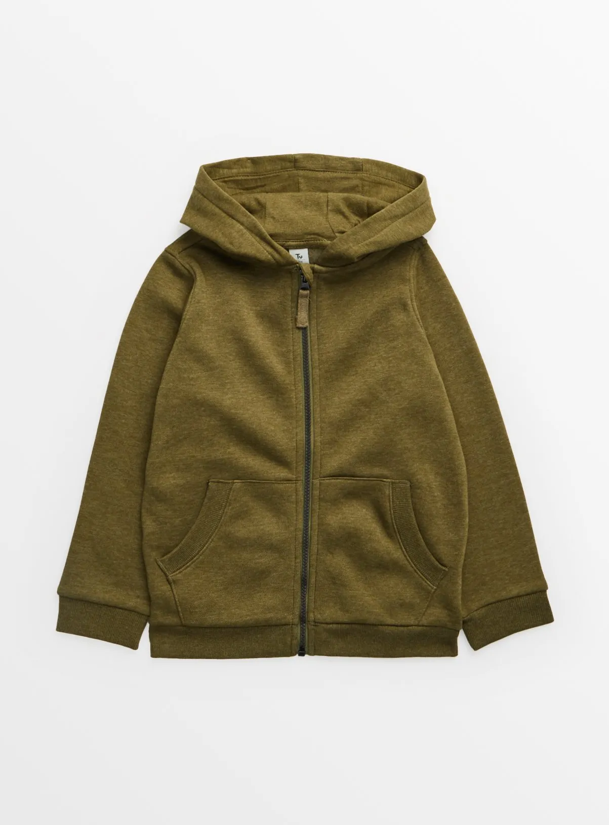 Buy Green Zip Through Hoodie 5 years | Jumpers and hoodies | Tu