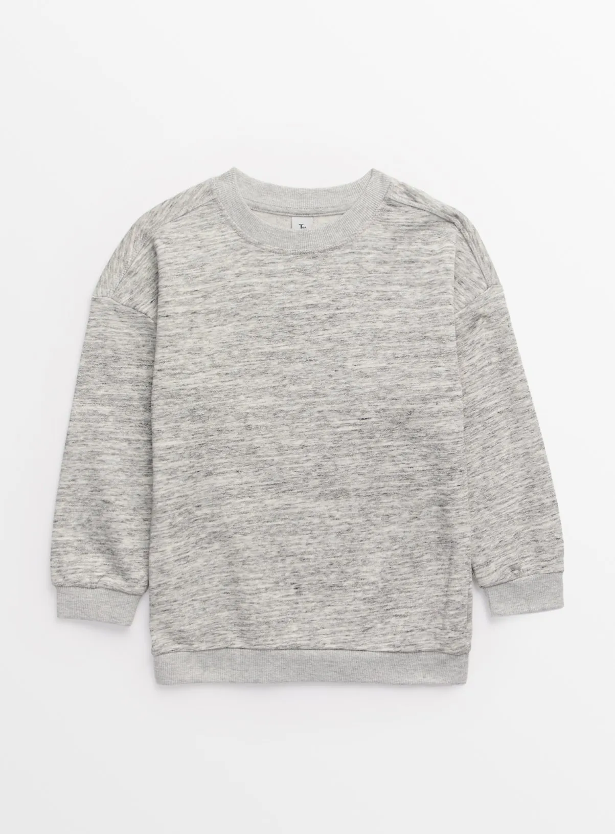 Buy Grey Marl Crew Neck Sweatshirt 6 years | Jumpers and hoodies | Tu