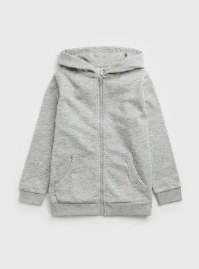 Buy Grey Zip Through Hoodie 1 year | Jumpers and hoodies | Tu