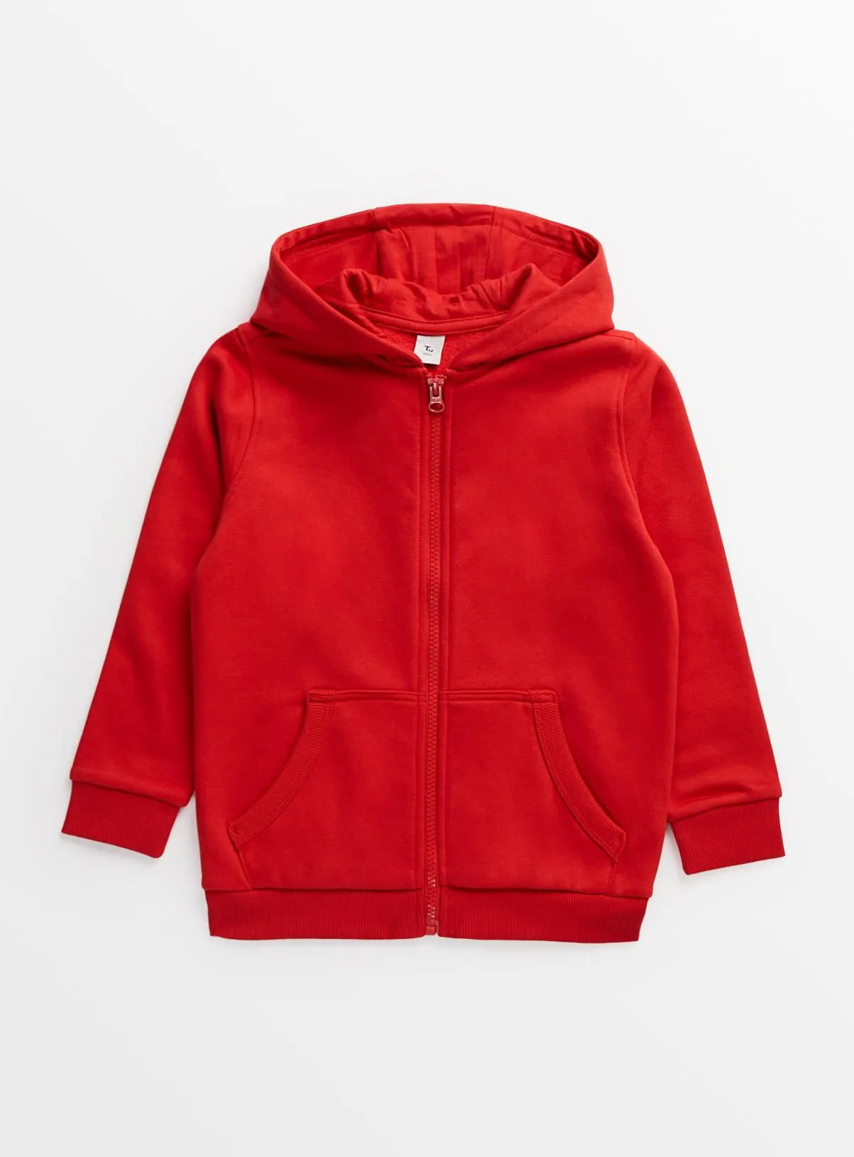 Buy Red Zip-Through Hoodie 3 years | Jumpers and hoodies | Tu