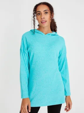 Buy Turquoise Soft Touch Coord Hoodie 18 | Hoodies and sweatshirts | Tu