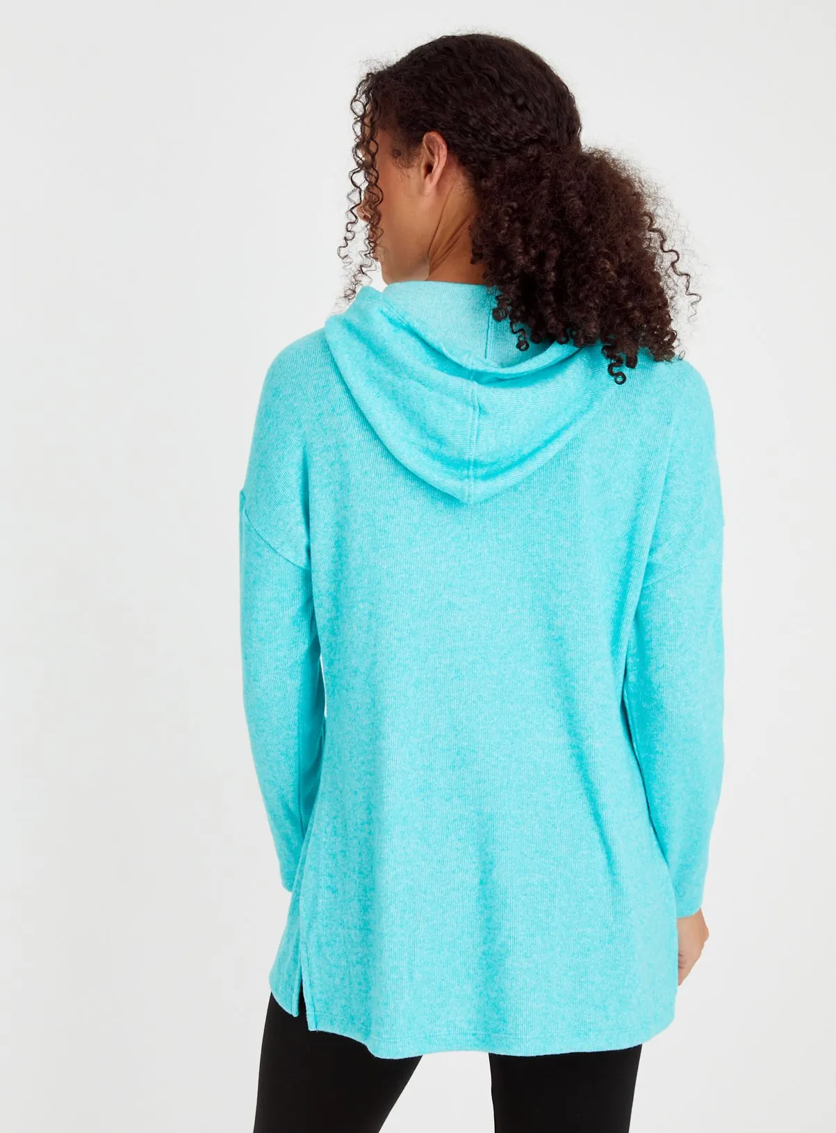 Buy Turquoise Soft Touch Coord Hoodie 18 | Hoodies and sweatshirts | Tu