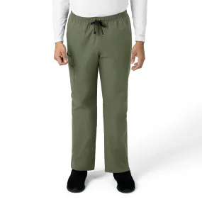 Carhartt Force Essentials Unisex Elastic Waist Cargo Scrub Pant - Olive