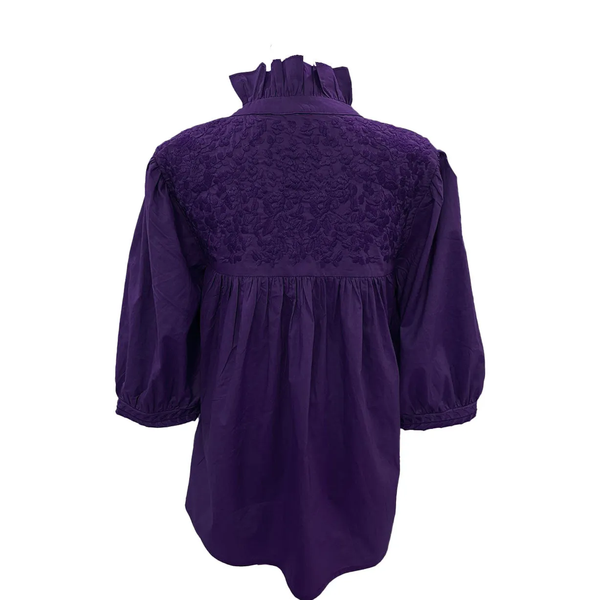 Double Purple Tailgater Blouse