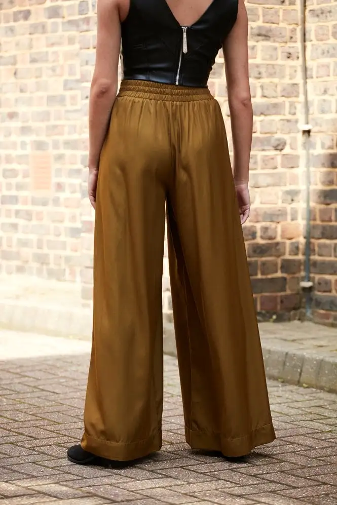 Double Second Lux Wide Leg Trousers