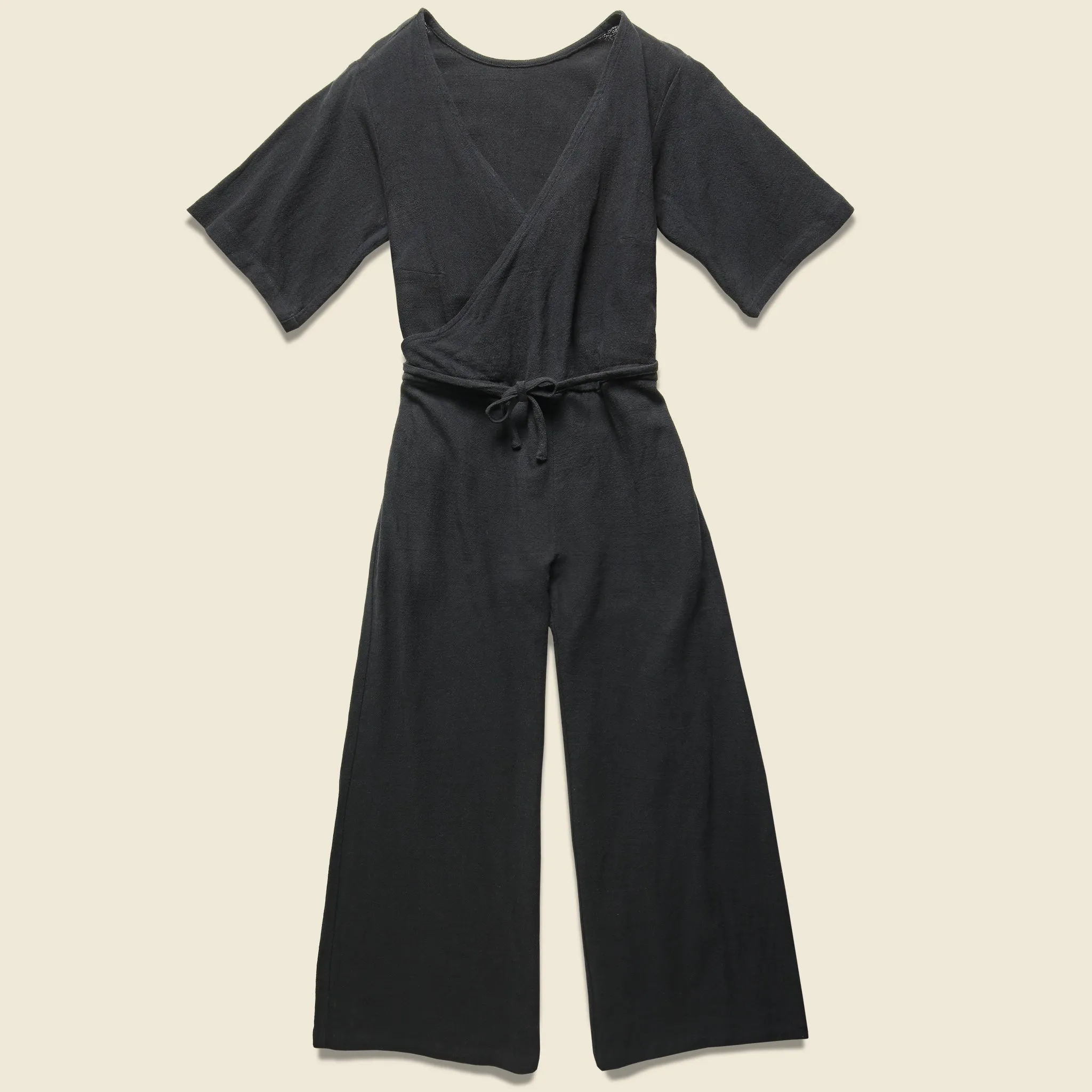 Duffy Wide Leg Jumper - Black