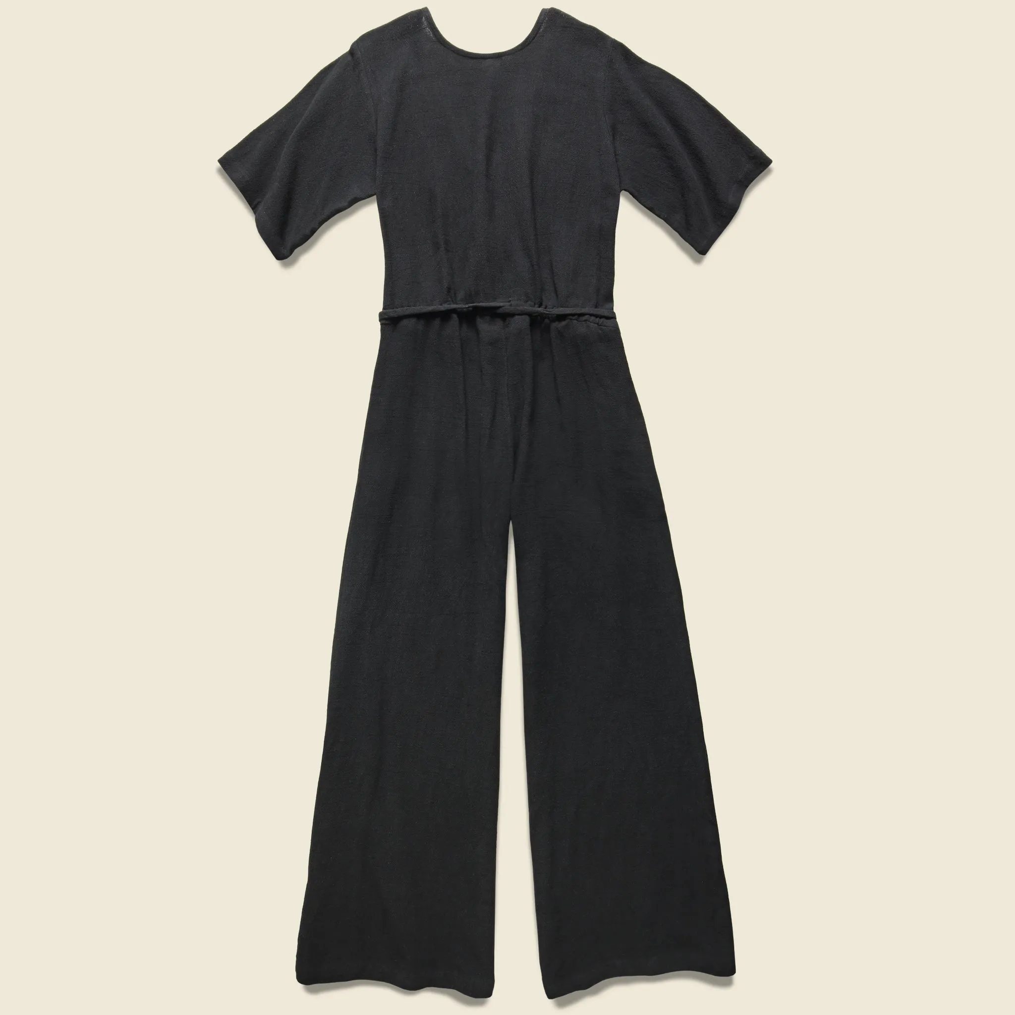 Duffy Wide Leg Jumper - Black