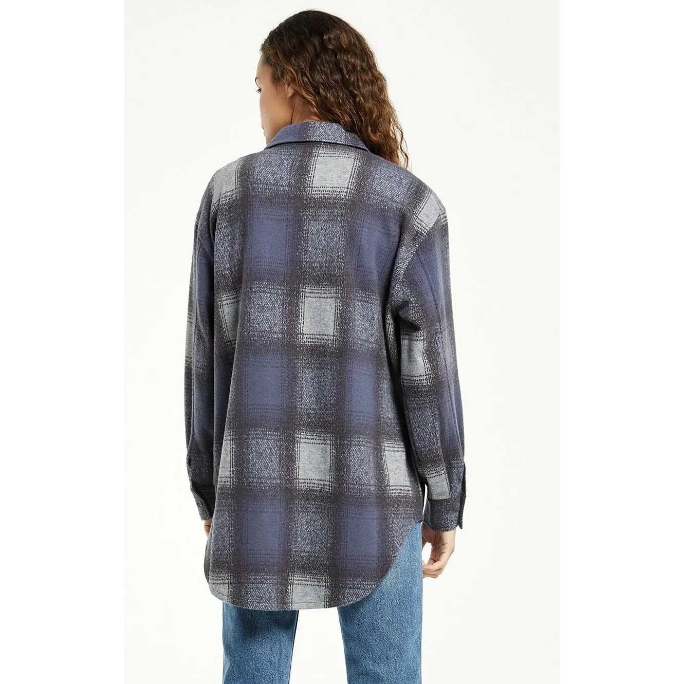 Eastyn Plaid Shirt Jacket