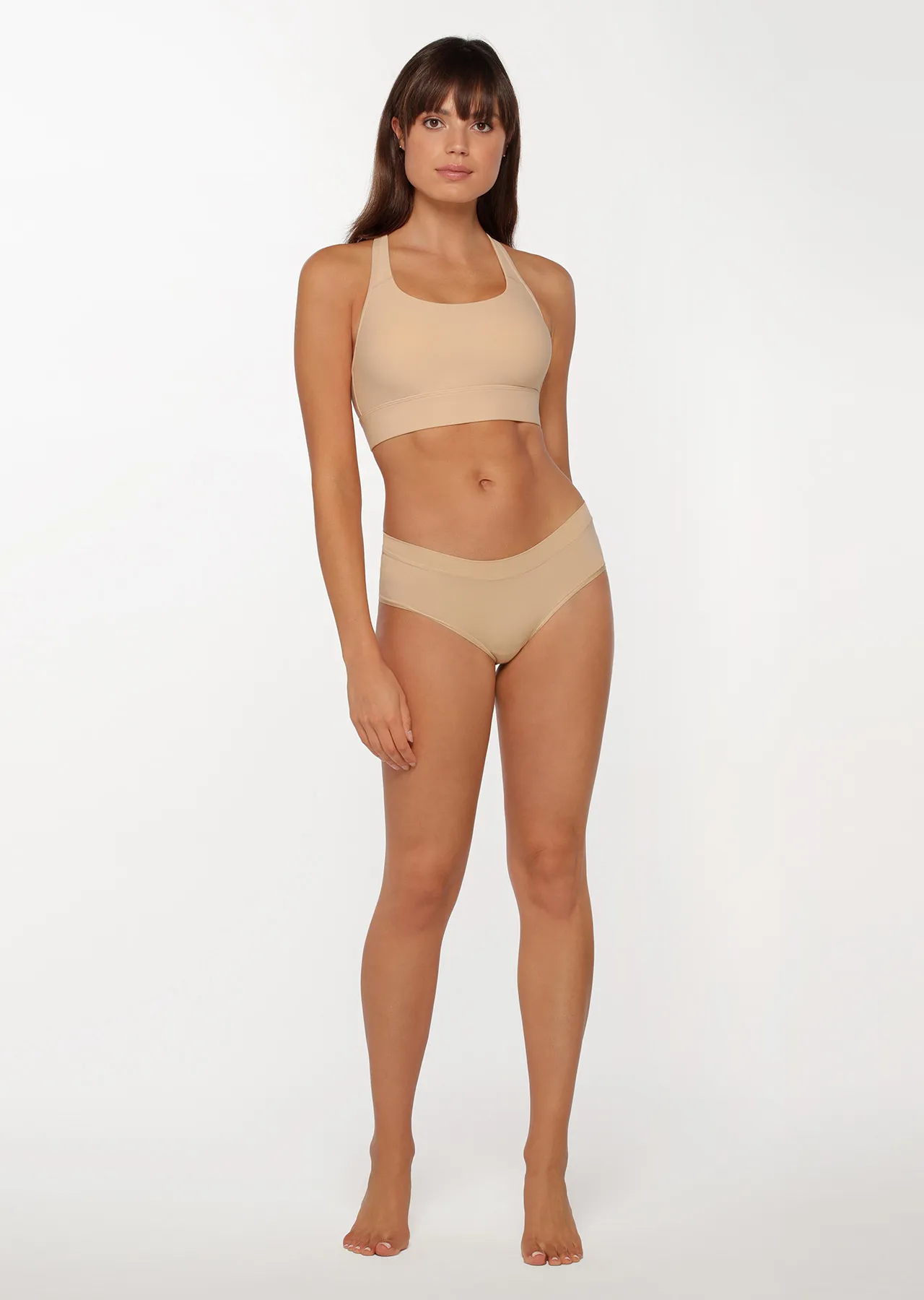 Feel Naked Brief | Almond | Lorna Jane | Intimates | Lorna Jane New Zealand