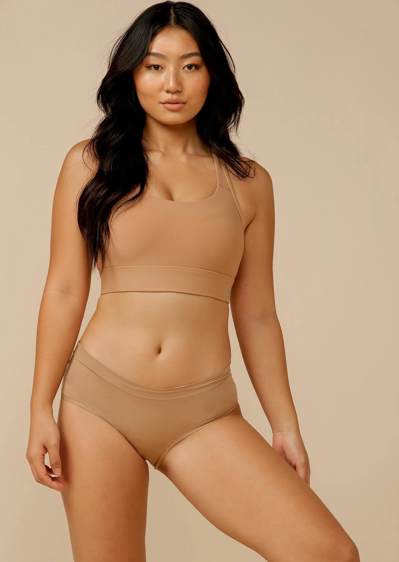 Feel Naked Brief | Biscuit | Lorna Jane | Intimates | Lorna Jane New Zealand