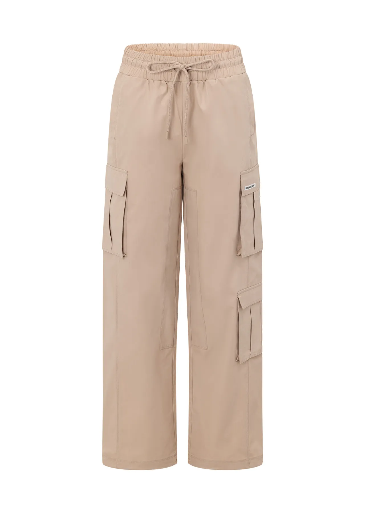 Flashback High Waisted Cargo Pant | Beige | Sale | Lorna Jane Australia