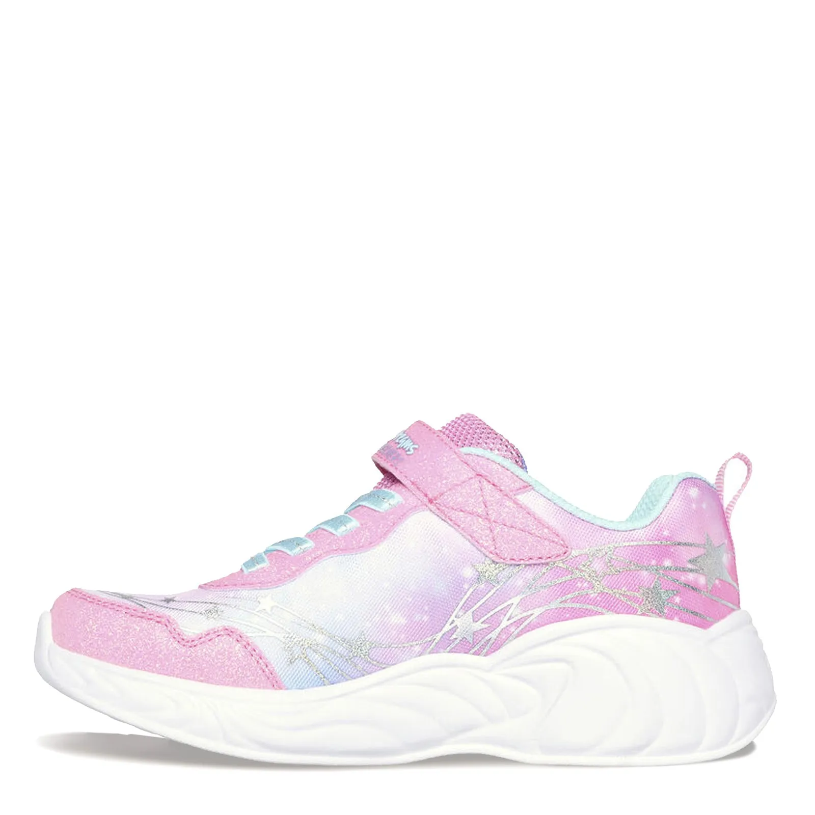 Girl's Skechers, S-Lights: Unicorn Dreams - Wishful Magic Sneaker - Little Kid