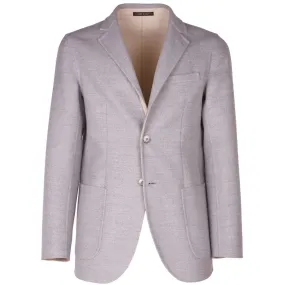 Gray Wool Vergine Blazer