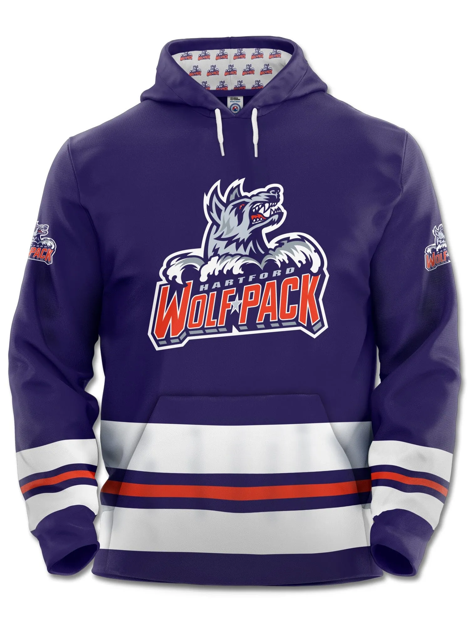 Hartford Wolf Pack Hockey Hoodie