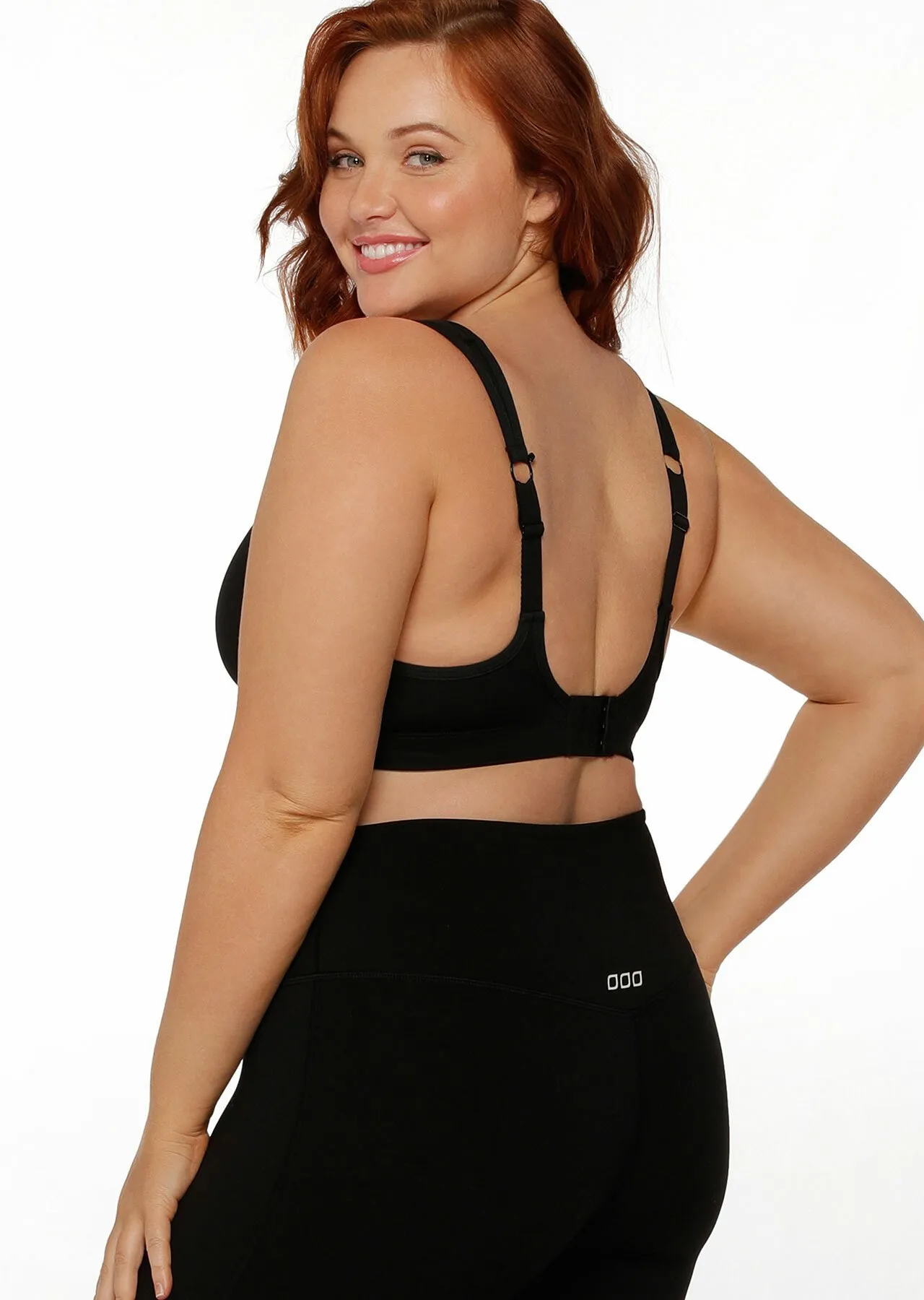 Hold And Mould Sports Bra | Black | Maximum Support | Lorna Jane Australia