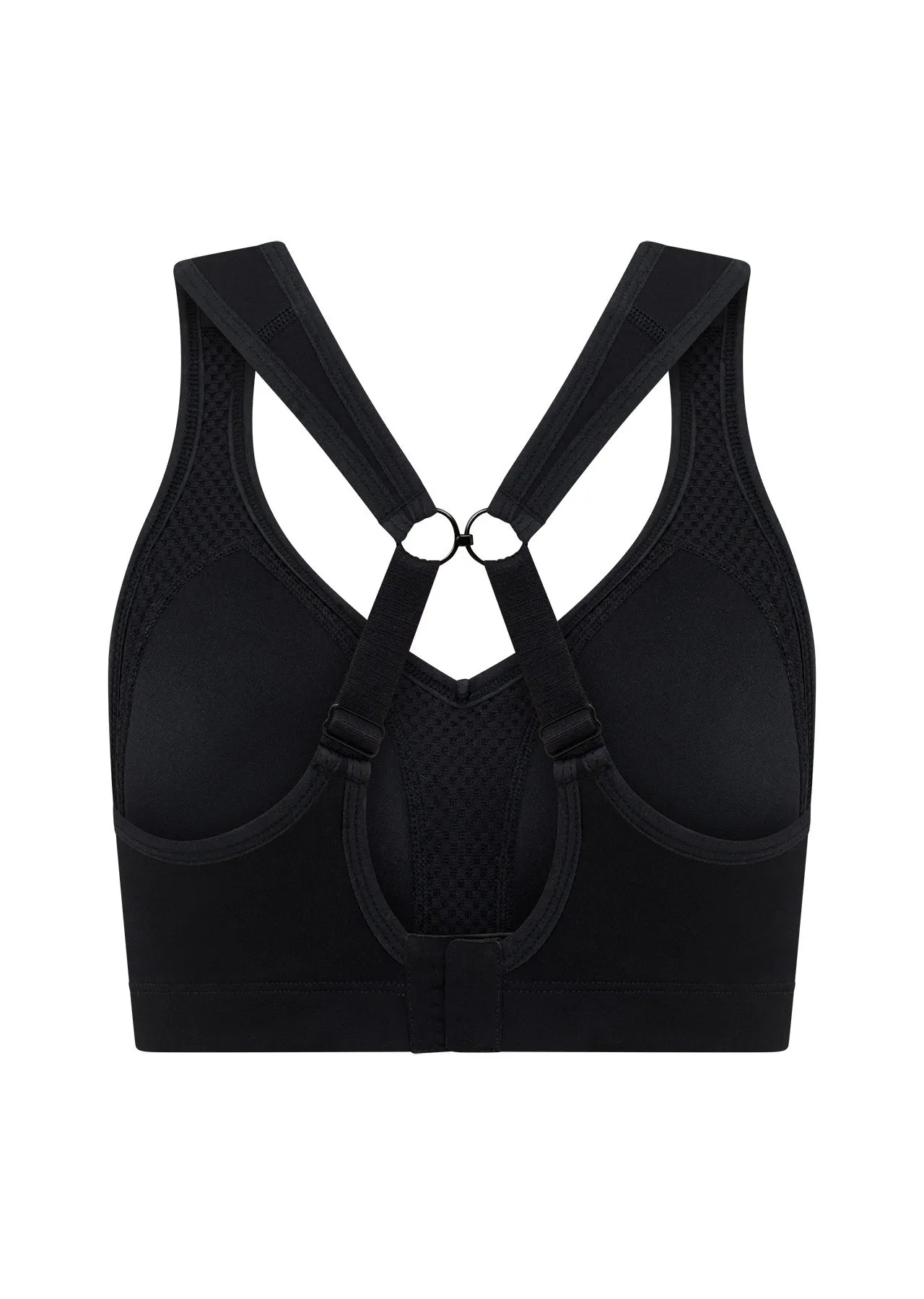 Hold And Mould Sports Bra | Black | Maximum Support | Lorna Jane Australia