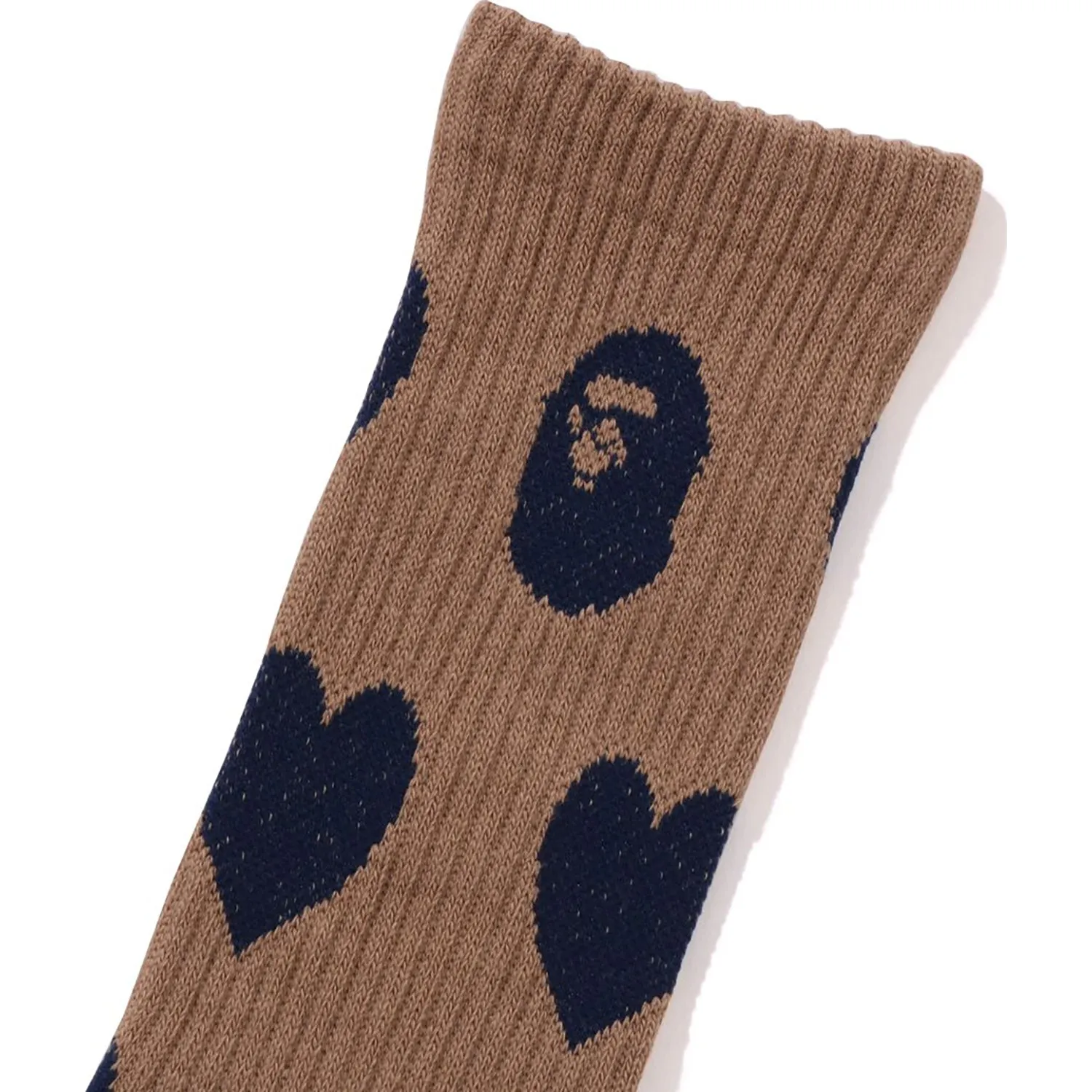 I LOVE BAPE MONOGRAM SOCKS LADIES