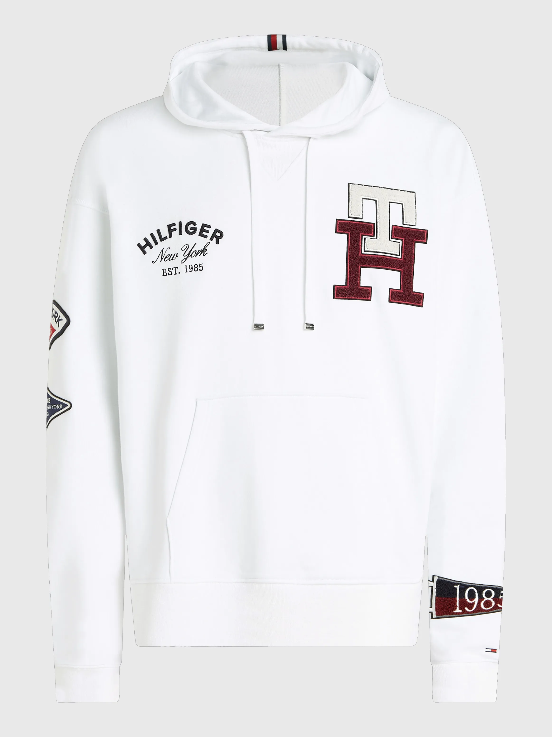 Icons Multi Badge Back Logo Hoodie | Sweatshirts & Hoodies | Tommy Hilfiger