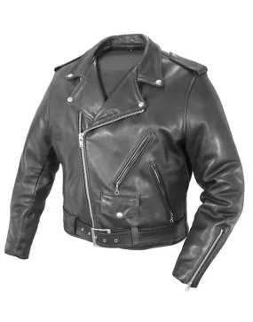 Johnny Strabler The Wild One Marlon Brando Leather Jacket - UJackets