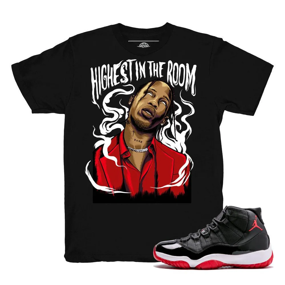 Jordan 11 Bred Highest Travis Scott Shirt