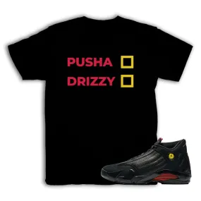 Jordan 14 Last Shot Drake Vs. Pusha T Shirt