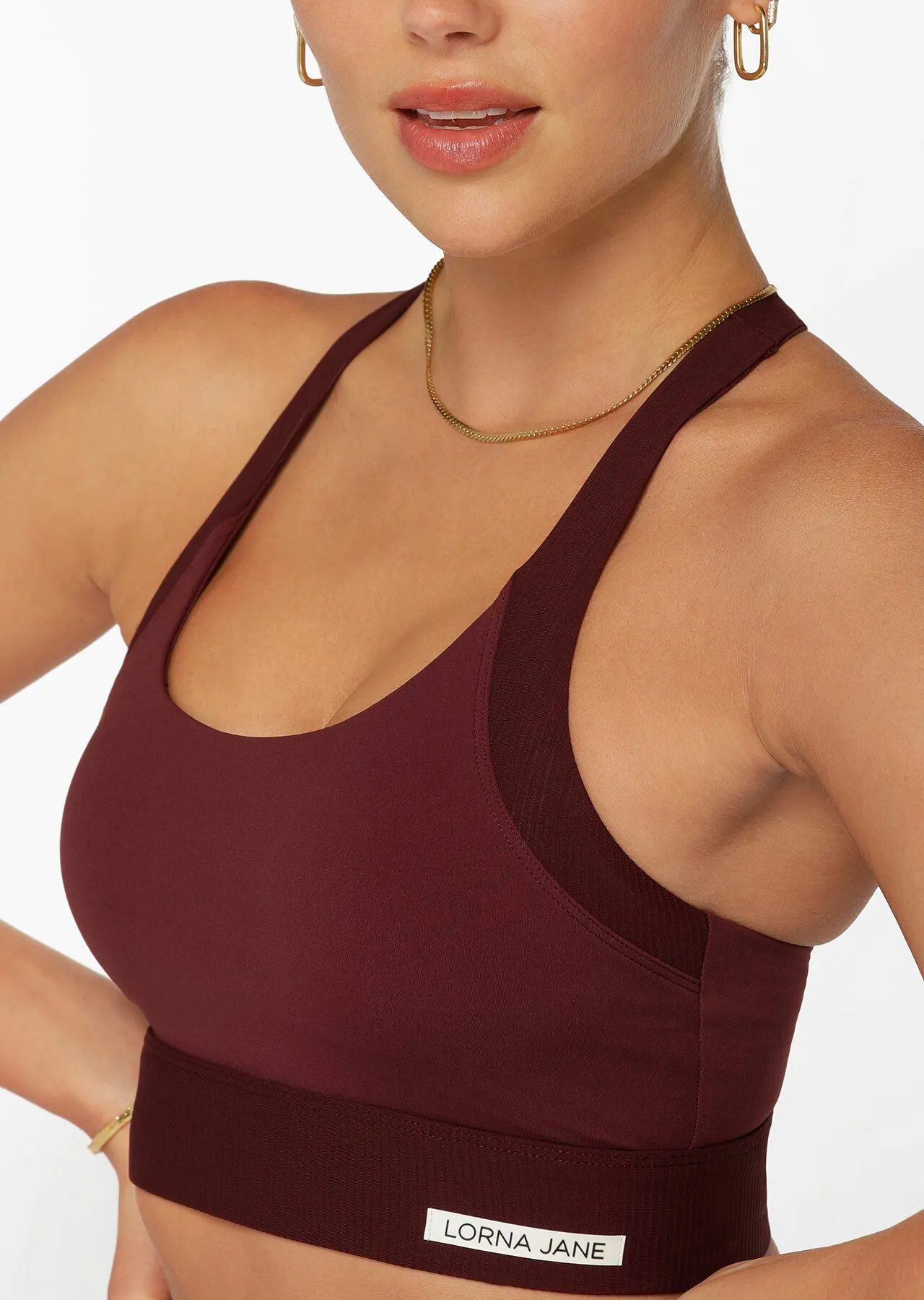 Keep Up Sports Bra | Red | Sale | Lorna Jane Australia