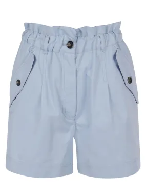 Kenzo High-Waisted Elastic Waist Shorts