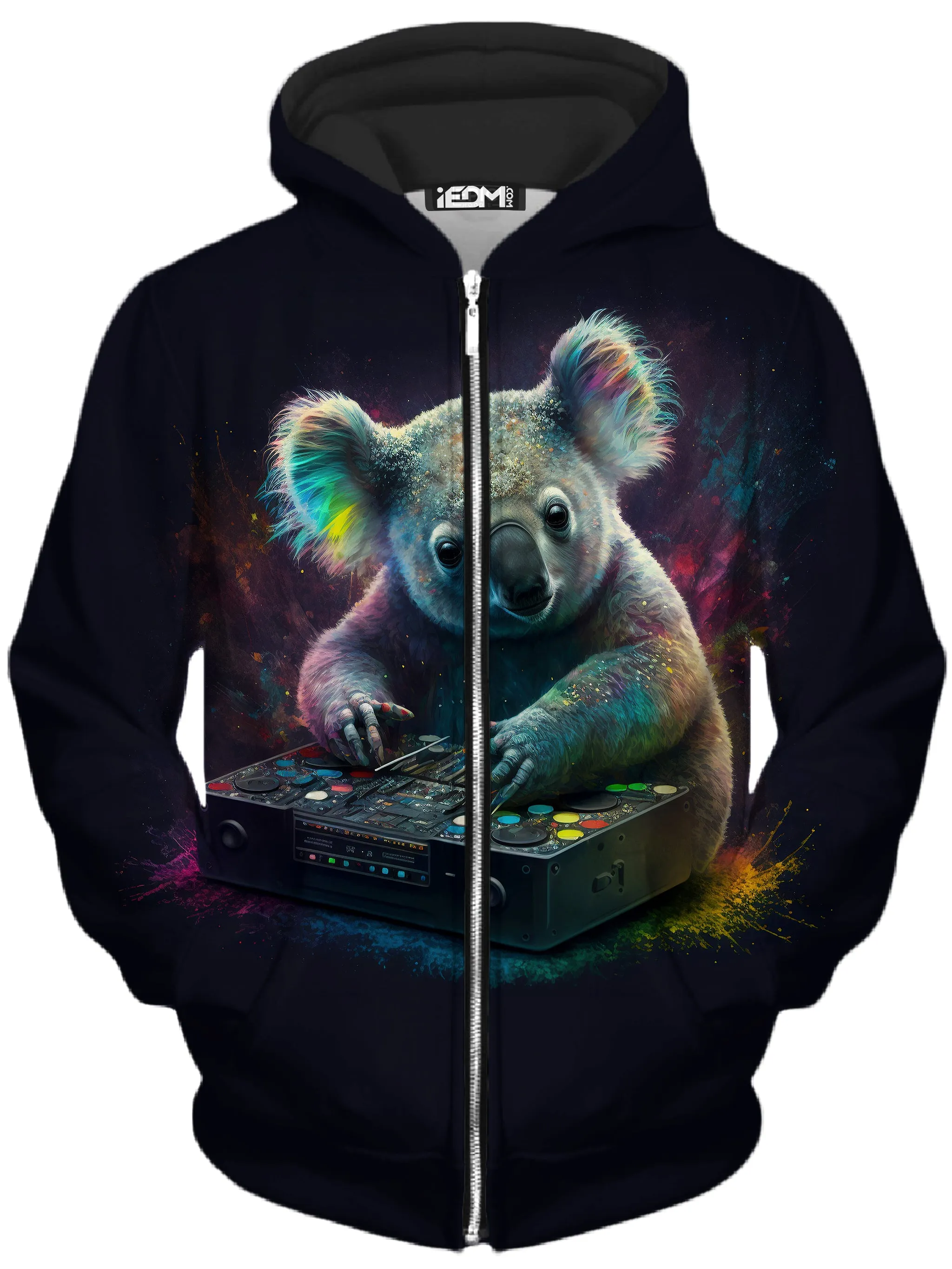 Koala Remix Zip-Up Hoodie and Leggings Combo