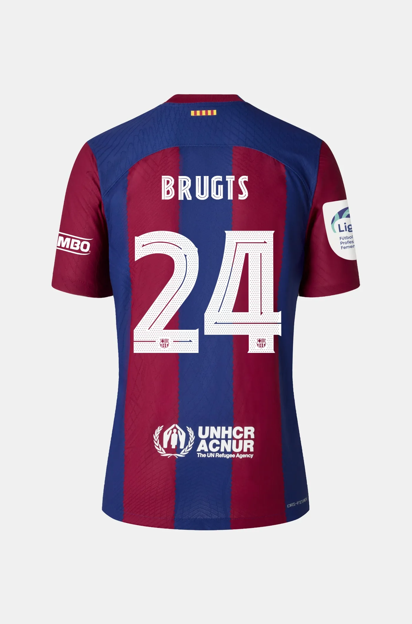 LIGA F FC Barcelona home shirt 23/24 - Long-sleeve - BRUGTS