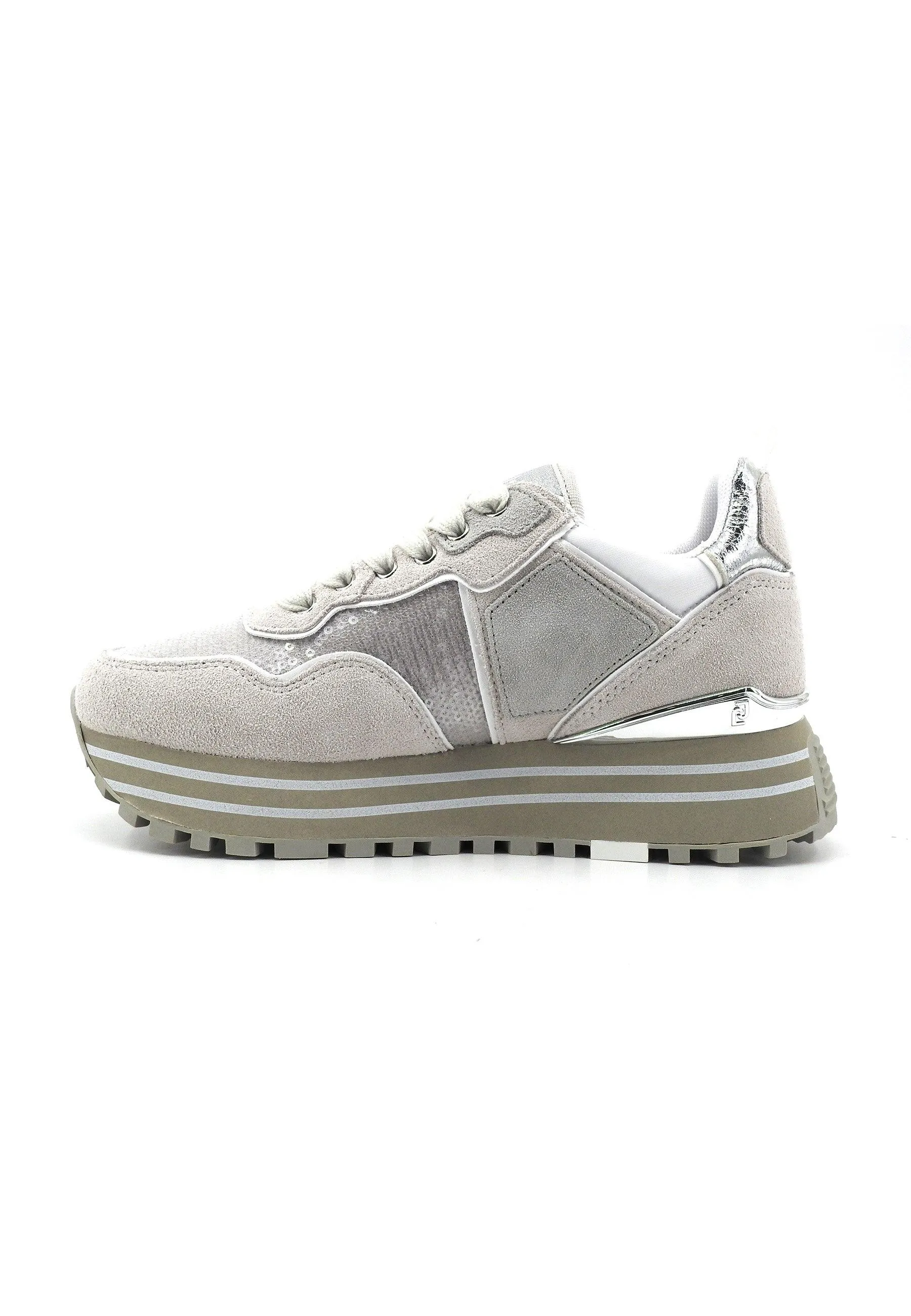 LIU JO Maxi Wonder 24 Sneaker Donna White BA4049PX064