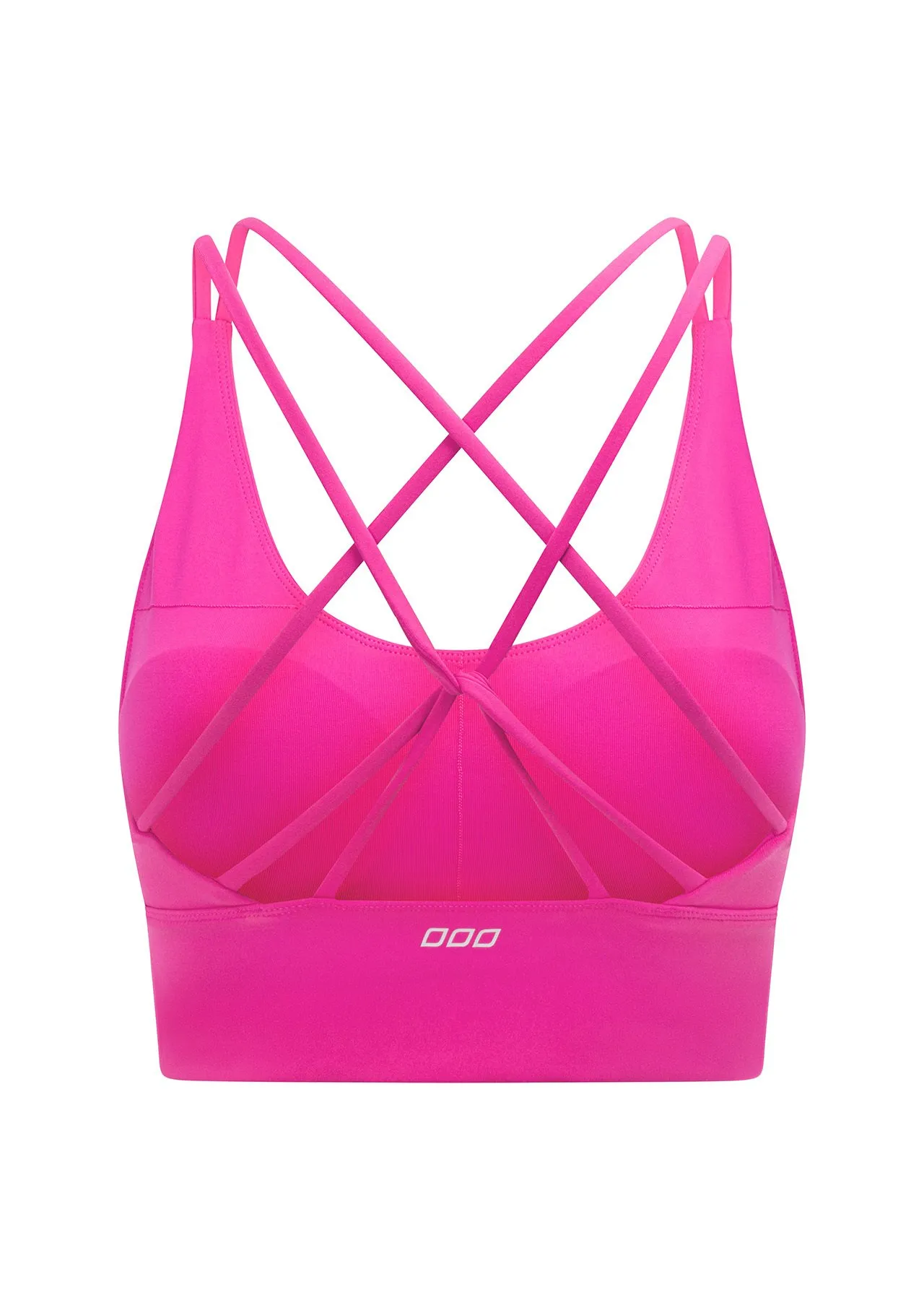 Lotus Longline Sports Bra | Pink | All Day Support | Lorna Jane Australia