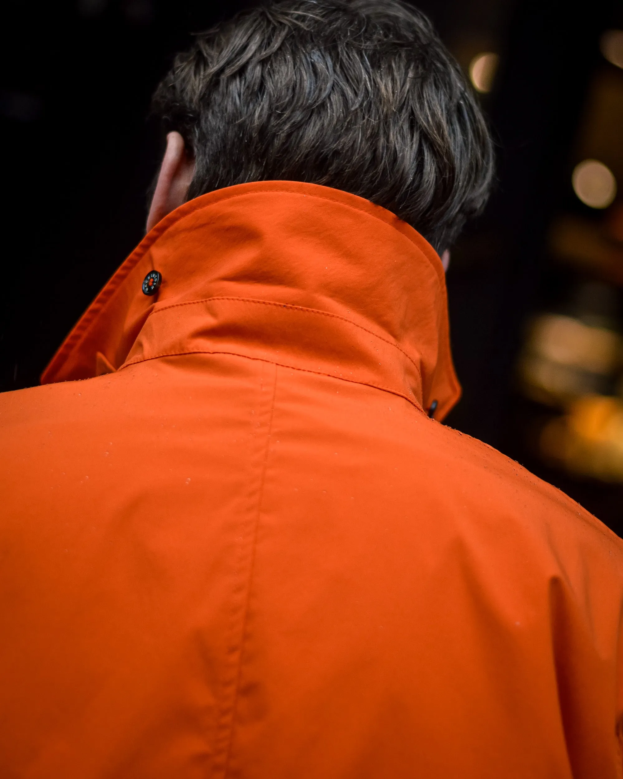 Mackintosh Soho Coat Orange