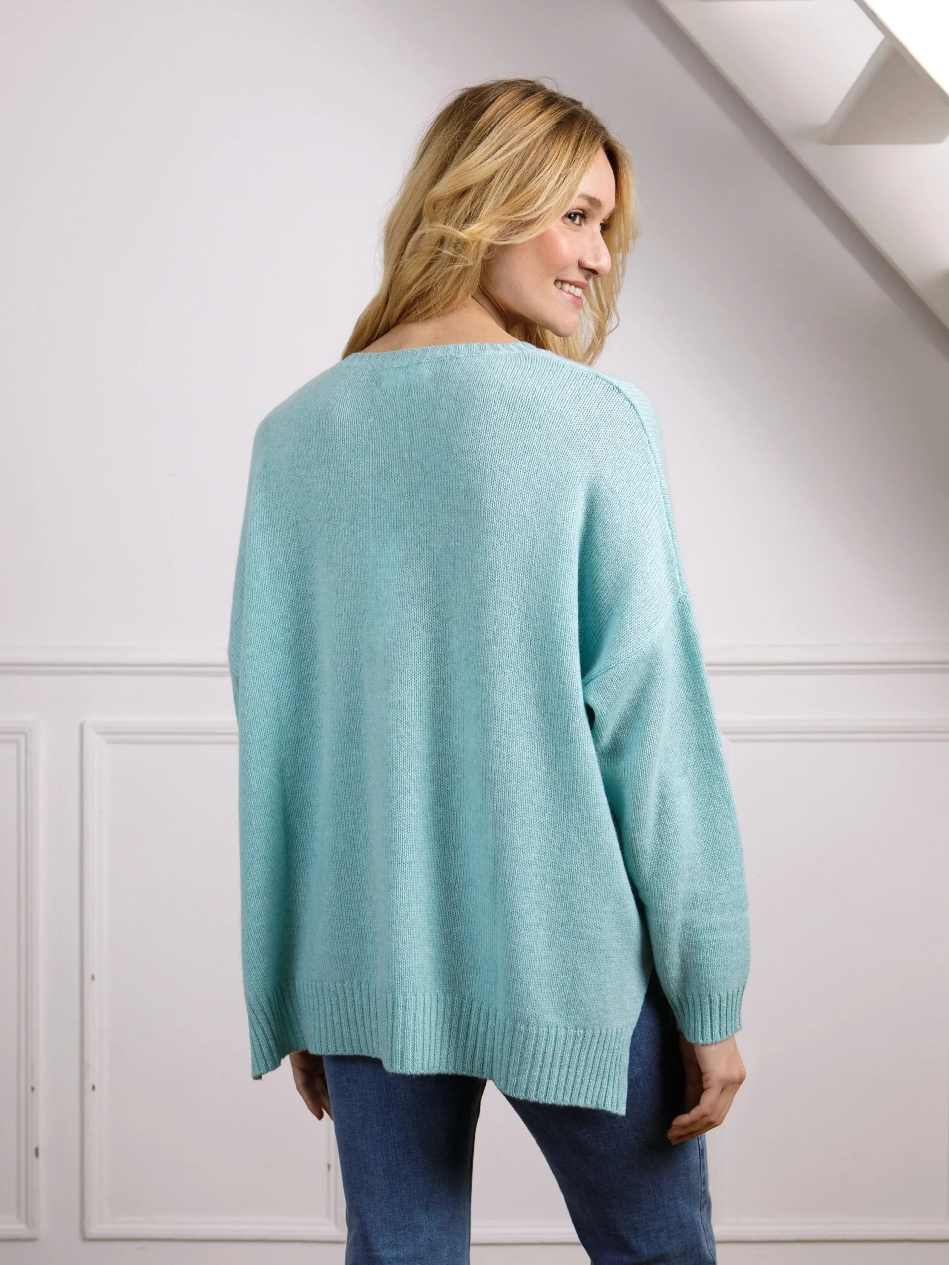 Malice Oversized Cashmere Sweater - More Colors