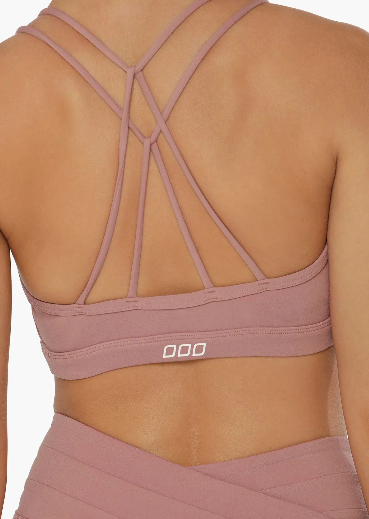 Meditate Recycled Sports Bra | Pink | Sale | Lorna Jane Australia