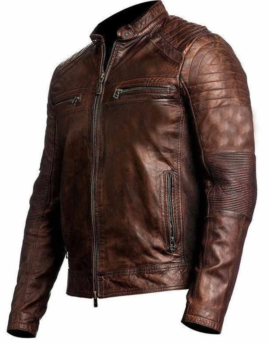 Men's Vintage Cafe Racer Jacket | 45% OFF -ujackets.com