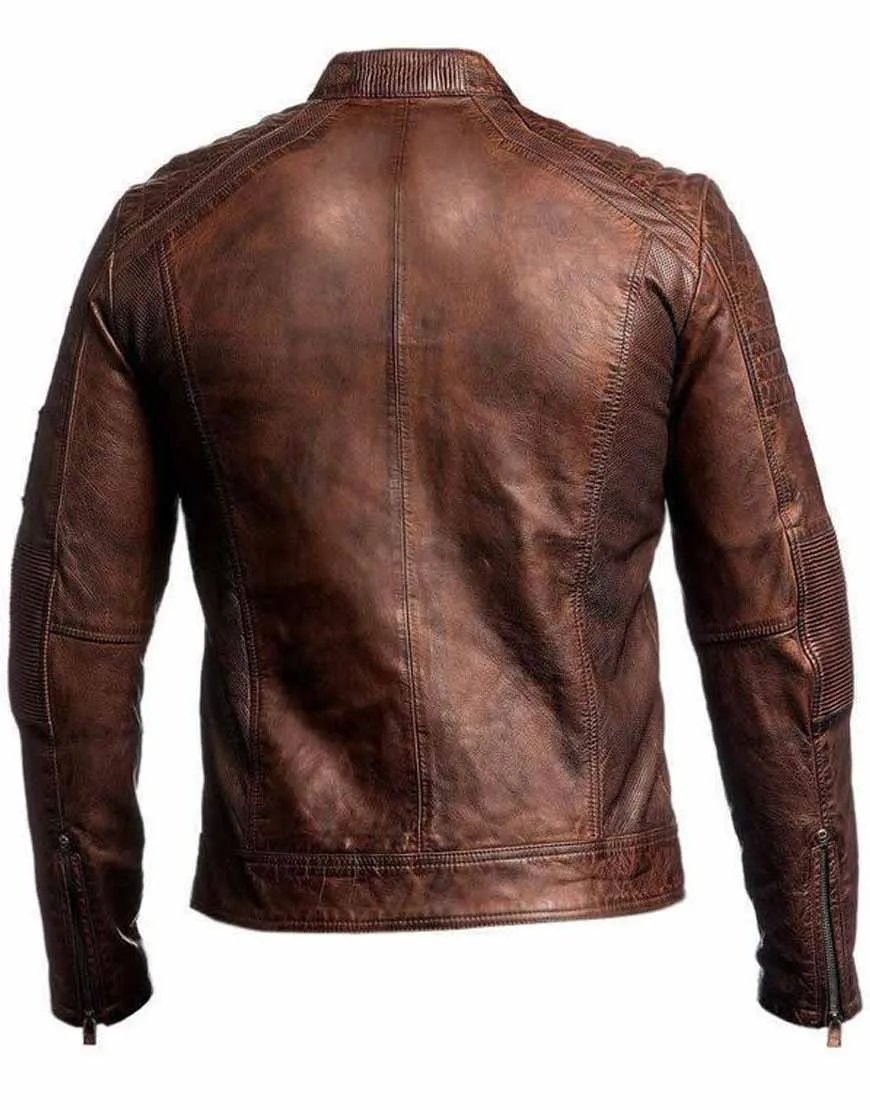 Men's Vintage Cafe Racer Jacket | 45% OFF -ujackets.com