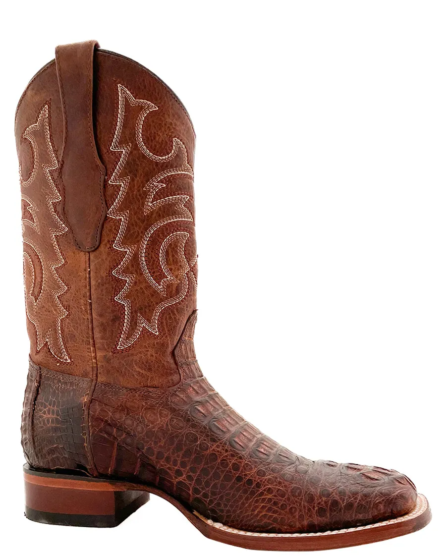 Men's Caiman Hornback Western Boots