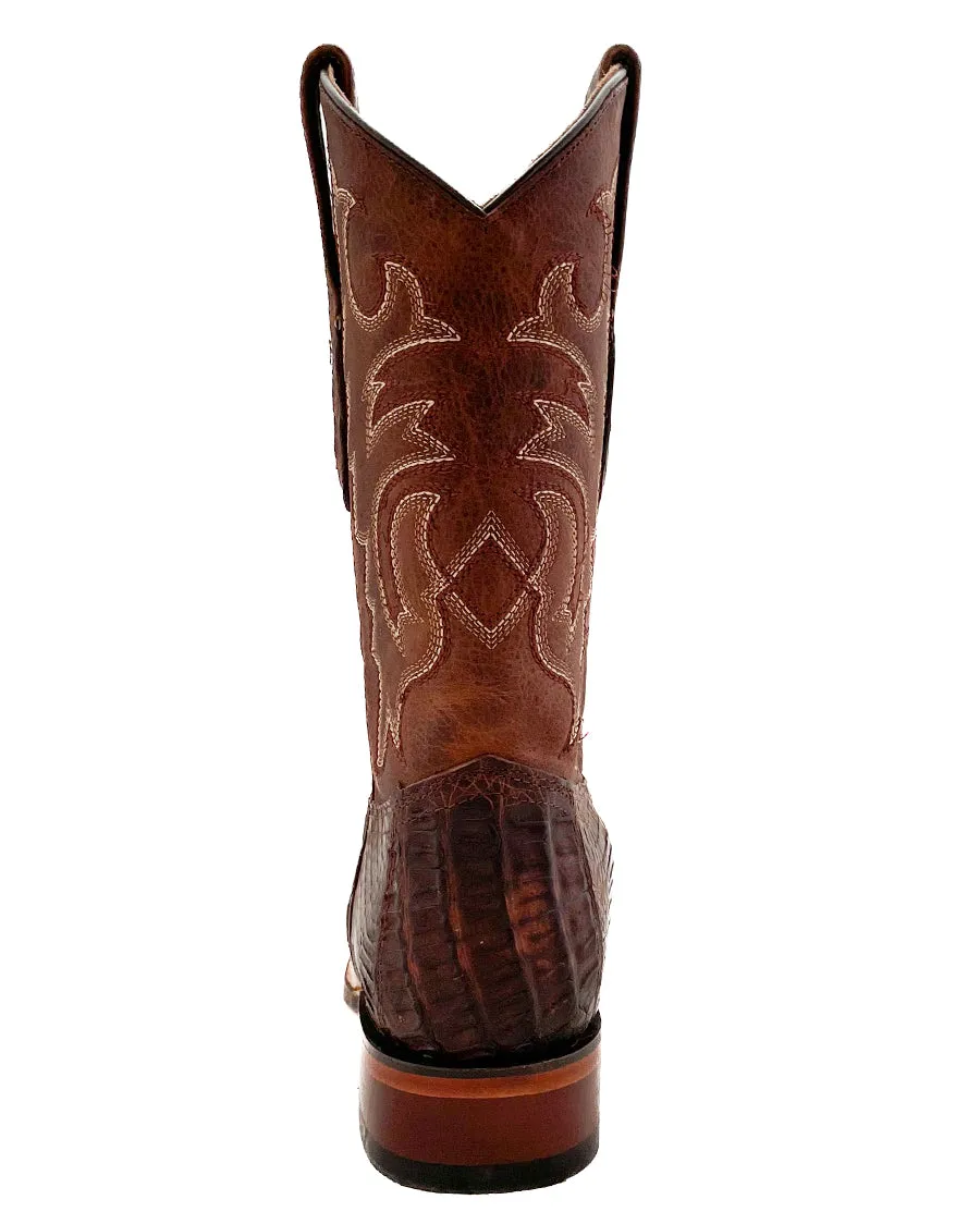 Men's Caiman Hornback Western Boots